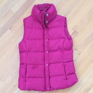 J Crew puffy vest